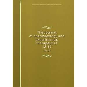 Journal of pharmacology and experimental therapeutics. 18 19 American 