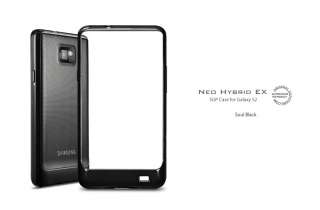 SGP Samsung Galaxy S2 Neo Hybrid EX Case Soul Black for ATT  