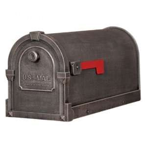  Savannah Curbside Mailbox (Swedish Silver) (11.25H x 9.5 
