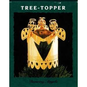    Hallmark 1992 Miniature Tree Topper Dancing Angels