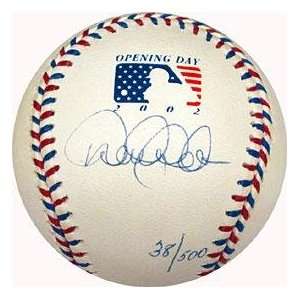 Derek Jeter Signed Ball   with 38 500 Inscription   Autographed 