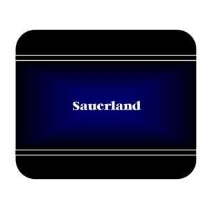   Personalized Name Gift   Sauerland Mouse Pad 