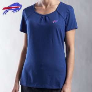   Bills Womens Short Sleeve End Zone Top Large