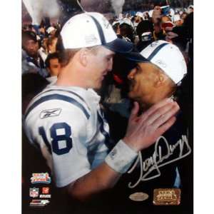  Tony Dungy Indianapolis Colts   SB XLI Close Up with 