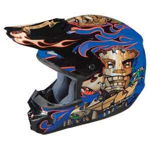  Fly Racing Youth Kinetic Tiki Helmet   2010   Youth Large 