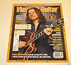 2007 VINTAGE Guitar Magazine ROBBEN FORD 59 Ampeg Jet MURPH SQUIRE 