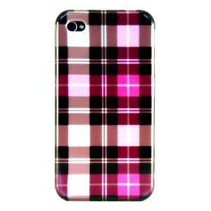  Pink Checker Front and Back Protective Designer case for 