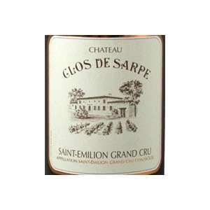  2005 Chateau Clos De Sarpe 750ml Grocery & Gourmet Food