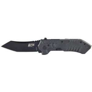magic Assisted Opening Knives Knife W/2.9 Scooped Spine Tanto 