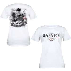 Chase Authentics Kevin Harvick Ladies Mechanical T Shirt   White 