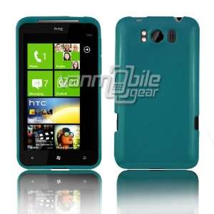 VMG HTC Titan TPU Rubber Gel Skin Case Cover   Dark Turquoise Teal 