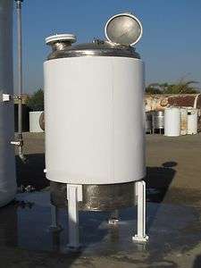 600 gallon 304 stainless steel jacketed tank  