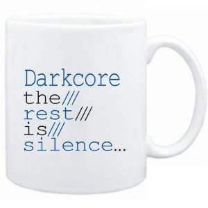  Mug White  Darkcore the rest is silence  Music 