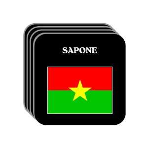  Burkina Faso   SAPONE Set of 4 Mini Mousepad Coasters 