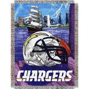 San Diego Chargers NFL Woven Tapestry Throw (Home Field Advantage) (4 