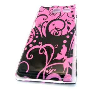 Sanyo Innuendo 6780 Pink Vine Abstract Design Hard Case Cover Skin 