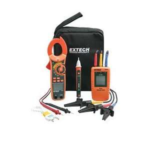 Extech Phase Rotation/Clamp Meter Test Kit  Industrial 