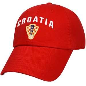  Nike Croatia Red 2006 World Cup Campus Hat Sports 