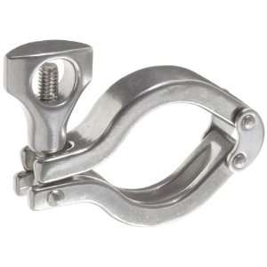 Parker Sanitary Tube Fitting, Stainless Steel 304, Heavy Duty Clamp, 1 