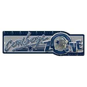 Dallas Cowboys Zone Sign
