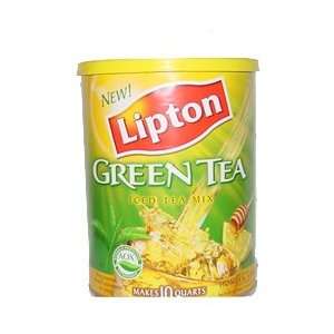 Lipton Green Tea Iced Tea Mix (1 lb 9.5 oz) * Large Canister Size