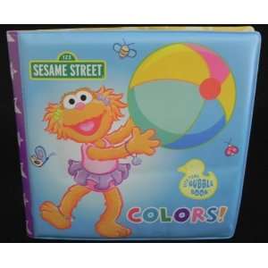    Sesame Street Bath Book Abby Cadabby   Colors 