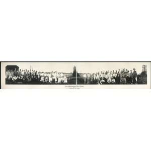  Panoramic Reprint of Visit of San Francisco Stock Exchange 
