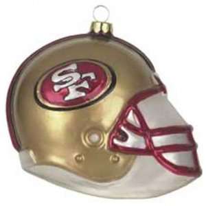  San Francisco 49ers 3 inch Helmet Ornament Sports 