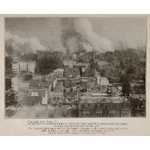  1906 San Francisco Fire Hayward Building Mills Print 
