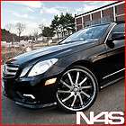 20 BENZ S400 S550 S600 S63 RODERICK RW4 MACHINED CONCAVE STAGGERED 