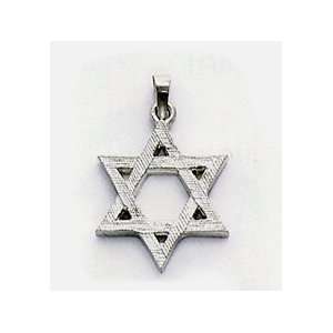  Sterling Silver Star of David Pendant Jewelry