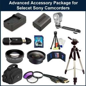  Accessory Package for Sony HDR PJ260V/HDR PJ200/HDR CX260V 
