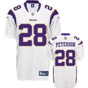  Adrian Peterson Jersey Reebok Authentic White #28 