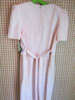 MISS DARBY LONG PINK DRESS NEW 14 L LARGE  