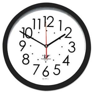  New   Contemporary SelfSet Clock, 14 1/2in, Black by 