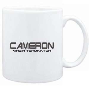  Mug White  Cameron virgin terminator  Male Names Sports 