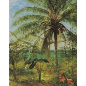  Albert Bierstadt   Palm Tree Nassau 1892 Canvas
