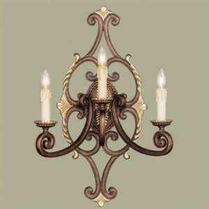  Livex 8863 64 Seville Wall Sconce Palacial Bronze with 