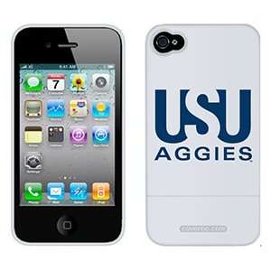  Utah State University USU Aggies on AT&T iPhone 4 Case by 