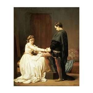  Alfred W. Elmore   The Proposal Giclee Canvas