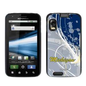  Michigan Swirl design on Motorola Atrix 4G Case by Incipio 