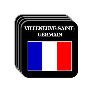  France   VILLENEUVE SAINT GERMAIN Set of 4 Mini Mousepad 