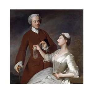  Allan Ramsay   Portrait Of Sir Edward And Lady Turner 