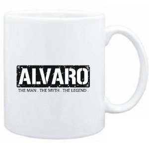  Mug White  Alvaro  THE MAN   THE MYTH   THE LEGEND 