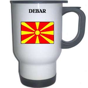 Macedonia   DEBAR White Stainless Steel Mug