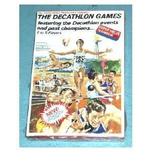 The Decathlon Games, featuring the Decathlon events and past champions 