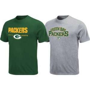  Green Bay Packers Raise the Decibels 2 T Shirt Combo Pack 