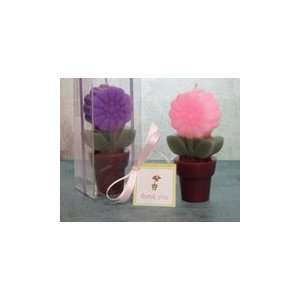  Flower Pot Candles (Can Be Personalized)