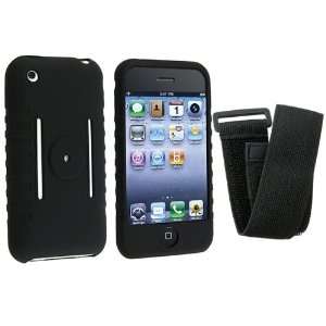 New Black Silicone Skin Case For iPhone 1st Gen / iPhone 3G / iPhone 