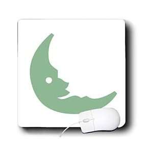  Patricia Sanders Creations   Green Moon   Mouse Pads Electronics
